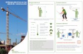 El Riesgo en Obras de ConstrucciónV1 SEPRE · En aquellos trabajos que requieran realizar excavaciones en el terreno, ten en cuenta las siguientes recomendaciones frente al riesgo