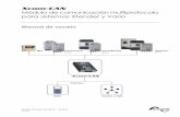 Xcom-CAN Módulo de comunicación multiprotocolo para ... · El Xcom-CAN dispone de diferentes protocolos para la gestión de baterías. Estos protocolos son compatibles con determinadas