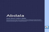 Abdala - espacioebook.com · Abdala José Martí (1853-1895) Este texto digital es de dominio público en España por haberse cumplido más de setenta años desde la muerte de su