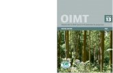 OIMT 13 - itto.int · de los proyectos, mientras que en el apéndice B se incluyen una serie de directrices para tener en cuenta el impacto ambiental de los proyectos y en el apéndice