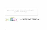PROGRAMACIÓN GENERAL ANUAL CURSO 2018-2019colegiojoaquincostazaragoza.com/wp-content/uploads/2017/01/PGA... · 2.-objetivos prioritarios -Promover nuevas iniciativas y actuaciones