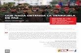 QUE NADA DETENGA LA VENEZUELA DE PAZ… BOLETÍN N° 154 … · Libertadores y Libertadoras, una Fuerza Armada Nacional Bolivariana reconfigurada en la honorabilidad, gran- deza y