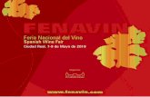 Ciudad Real, 7-9 de Mayo de 2019 - fenavin.com · En la segunda semana de mayo, la ciudad española de Ciudad Real se transformará en el epicentro vitivinícola de Europa. Los mayores