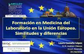 Formación en Medicina del Laboratorio en la Unión Europea ...seqc.es/docs/Comisiones/Residentes/Documentos de interes/LabClin_2016... · Klinická Biochemie DINAMARCA Klinisk Biokemi