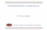 Confiabilidad en Ingeniería - feis.unesp.br · Carlos Julio Zapata Grisales es ingeniero electricista de la Universidad Tecnológica de Pereira (1991), magíster en ingeniería eléctrica