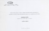 DERECHO - cnba.uba.ar · "Tratado Elemental de Derecho Constitucional Argentino" German 1. Bidart Campos, 2007. 5Tomos, Buenos Aires, Editorial Ediar. "Manual de Derecho Constitucionaf',