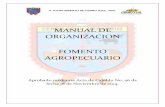 MANUAL DE ORGANIZACION FOMENTO AGROPECUARIO FRACC. II/MANUAL ORG. FOMENTO... · del reglamento interno y manual de procedimientos del departamento de fomento agropecuario con fundamento