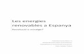 Les energies renovables a Espanya - openaccess.uoc.eduopenaccess.uoc.edu/webapps/o2/bitstream/10609/6107/1/storderasTFM0110.p… · Treball de final de màster en SIC - Les energies