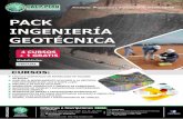 PACK INGENIERÍA GEOTÉCNICA - cacperu.com · Técnicas de conservación periódica en obras de drenaje y subdrenaje. Técnicas de reconstrucción en obras de drenaje y subdrenaje.