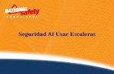 Seguridad Al Usar Escaleras - rm.rutherfordcountytn.govrm.rutherfordcountytn.gov/documents/ladder_safety_trng_spanish.pdf · •Use solo para el propósito diseñado. •Use las escaleras