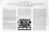 Luis Esteva Maraboto* Las ciencias de la ingeniería en la UNAM · nes investigan en ingeniería y quienes aplican sus resultados se ha manifestado en la UNAM en la elevada correlación-