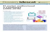 Informació d’estadística oficial El sector audiovisual a ... · El sector audiovisual català, l’any 2009, representa el 17% del volum de negoci i el 18% de les persones ocupades