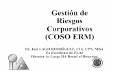 Dr. José LAGO RODRÍGUEZ, CIA, CPN, MBA Ex Presidente de ...sitios.usac.edu.gt/wp_auditoria/wp-content/uploads/2014/10/Coso-ERM2.pdf · elementos de C.I. ya expuestos en el COSO.