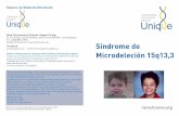 Síndrome de Microdeleción 15q13,3 - rarechromo.org de... · pares de cromosomas, dando un total de 46 cromosomas individuales. De estos 46 cromosomas, dos son los cromosomas sexuales