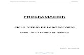 PROGRAMACIÓN - iesxunqueira1.comiesxunqueira1.com/Departamentos/programacions1213/Laboratorio.… · Programación Ciclo Medio de Laboratorio 2012/2013 2 de 47 INTRODUCCIÓN E CONTEXTUALIZACIÓN