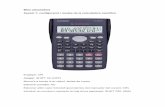 Bloc calculadora Sessió 1: configuració i modes de la ... · La calculadora científica permet fer una gran quantitat de càlculs i operacions, molts d’ells encara no els has
