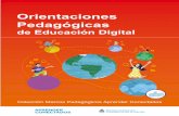 de Educación Digital - argentina.gob.ar · la innovación pedagógica y la calidad de los aprendizajes. El plan (creado por Resolución Ministerial N.° 1410/2018) se enmarca en
