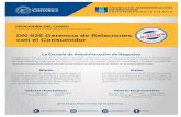 DN-526 Gerencia de Relaciones con el Consumidorean.ucr.ac.cr/sites/default/files/dn-0526_3.pdf · Estudiar, analizar y comprender las diferentes variables que intervienen en la conducta