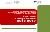 MANUAL PLANEA DIAG 2016 - sev.gob.mx · cuadernillo que contiene 50 reactivos para Español y 50 para Matemáticas. Los reactivos de opción múltiple permiten emplear un criterio