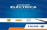 Catálogo Línea Eléctrica Ago-13 (Editable) · La Línea Eléctrica de TIGRE PLASMAR presenta conductores eléctricos, tubería de PVC y cajas de control y distribución eléctrica,