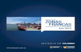 Sociedad Portuaria de Cartagena - Colombia. ZONAS FRANCAS espanol... · Este directorio será una puerta de entrada para que los inversionistas conozcan las 33 zonas francas declaradas