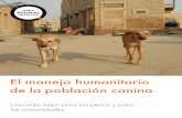 El manejo humanitario de la población canina · 3.1 Ventajas y desventajas 9 3.2 Diagrama 1. Causas y repercusiones de los problemas asociados a la población canina 10 3.3 Diagrama