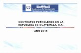  · Contratos Petroleros de Explotación 91030'0"W 91 9000'0"W SIMBOLOGíA Contrato de Explotación Limite naclonal Limite municipal CONTRATO PERENCO GUATEMALA LIMITED San Andrés