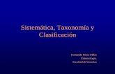 Sistemática, Taxonomía y Clasificación 03 (PerezMiles).pdf · para describir las especies?... y los géneros? Especies y sistemáticos. La distribución geográfica de la diversidad.