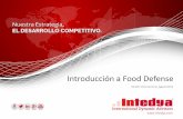 Introducción a Food Defense - intedya.com alimentaria/FD/PIC_FD.pdf · México GAP (México) Riesgos y Seguridad ISO 31000. Gestión del Riesgo ISO/IEC 27001. Sistemas de Gestión