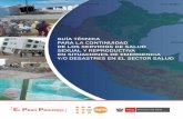 Radio Cutivalú - Piura GUÍA TÉCNICA PARA LA CONTINUIDAD DE ...bvs.minsa.gob.pe/local/MINSA/4632.pdf · • Coordinar con Serenazgo, SAMU, ESSALUD, Hospital Regional y clínicas