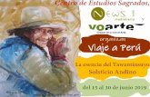 organizan Viaje a Perú - centrodeestudiossagrados.comcentrodeestudiossagrados.com/.../2019/02/Esencia-del-Tawantinsuyo.pdf · Vivencias ancestrales, Rutas sagradas 1 noche en Machu