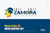 Manual ZAMORA 2017 - minci.gob.ve · Manual de Uso MARCA GOBIERNO 2017 Campaña conmemorativa al bicentenario del nacimiento del General Ezequiel Zamora 1817 • 2017 Ezequiel Zamora