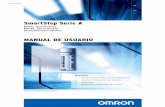 SmartStep Serie A - downloads.omron.eudownloads.omron.eu/IAB/Products/Motion and Drives/Servo Systems/Servo... · Todos los productos OMRON aparecen en mayúsculas en este manual.
