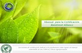 Manual para la Certificación Rainforest Alliance RA/Manual de Certificacion.pdf · manual para la certificación rainforest alliance . contenido 1. introducciÓn 2. presentaciÓn