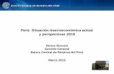 Perú: Situación macroeconómica actual y perspectivas 2019files.pucp.edu.pe/departamento/economia/Renzo-Rossini-v4.pdf · En el ámbito de la política monetaria, el banco central