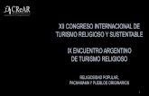 XII CONGRESO INTERNACIONAL DE TURISMO RELIGIOSO Y ... · Ofrenda a la Pachamama 30 . ³0LHQWUDV en el plano doctrinario se tiene conciencia de la diferencia, en el plano de la percepción