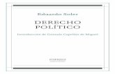 DERECHO POLÍTICO - download.e-bookshelf.de fileCLÁSICOS E INÉDITOS DEL DERECHO PÚBLICO ESPAÑOL Directores del Consejo: Sebastián Martín Martín Universidad de Sevilla Víctor