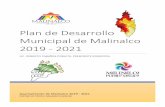 Plan de Desarrollo Municipal de Malinalco 2019 - 2021 · Plan de Desarrollo Municipal de Malinalco 2019 - 2021 Página 5 de 450 Objetivos, estrategias, líneas de acción Pilar 4
