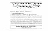 Introducción de los Conceptos Fundamentales del Cálculo ...funes.uniandes.edu.co/9645/1/Conceptos1993Wenzelburger.pdf · Diferencial e Integral - Una Propuesta Didáctica Primera