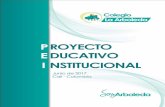 Tabla de contenido · El Proyecto Educativo Institucional (PEI) del Colegio La Arboleda, pretende explicitar los principios filosóficos, psicológicos y pedagógicos, que sirven