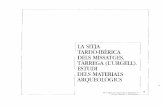 LA SITJA TARDO-mERICA DELS MISSATGES, TARREGA …diposit.ub.edu/dspace/bitstream/2445/118144/1/133574.pdf · Torres, el Tossal Rod6 de Santa Maria de Montmagastrell, el Pla de Tarrega,