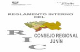 GOBIERNO REGIONAL JUNÍN CONSEJO REGIONAL fileEl Gobierno Regional de Junín, tiene por finalidad esencial fomentar el desarrollo Regional integral y sostenido, promoviendo la inversión
