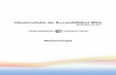Meteorología - garraioak.ejgv.euskadi.eus fileObser vatorio de Accesibilidad Web Gobierno Vasco Meteorología ii Resumen Ejecutivo ..... 1