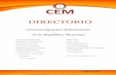 DIRECTORIO - cem.org.mx · Circunscripciones Eclesiásticas en la República Mexicana OFICINAS GENERALES EDIFICIO JUAN PABLO II Prol. Misterios No. 26 Col. Tepeyac Insurgentes