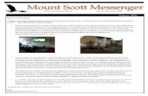 Mount Scott Messenger - nclack.k12.or.us · muchas consideraciones al diseñar y construir una escuela. Algunos de ellos incluyen accesibilidad, estética, rentabilidad, funcionalidad,