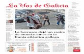 La Voz de Galicia - camaracompostela.com fileEL TIEMPO SANTIAGO La borrasca dejó un rastro de inundaciones en la franja atlántica gallega Las lluvias, que llegaron a 110 litros por