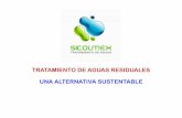 TRATAMIENTO DE AGUAS RESIDUALES UNA ALTERNATIVA …triton-cyted.com/wp-content/uploads/2017/04/TRITON-UNAM-agosto-2018... · sedimentador . esquema simplificado del sistema de lodos