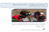Activitats Educatives St Quirze 2017 05 - sqvNatura · interrelació de factors naturals i humans, que canvia amb el pas del temps. • Analitzar el paisatge i l’ecosistema tenint