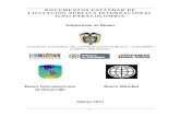 DOCUMENTOS ESTANDAR DE LICITACION · Web viewComo resultado de los acuerdos entre las autoridades del BID, del BIRF y de la Agencia Nacional de Contratación Pública - Colombia Compra