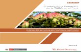 Producción y Comercio de la TARA en el Perúagroaldia.minagri.gob.pe/.../produccion_comercio_de_tara.pdf · 2019-04-03 · de la Ley 29763 Ley Forestal y de Fauna Silvestre, tal